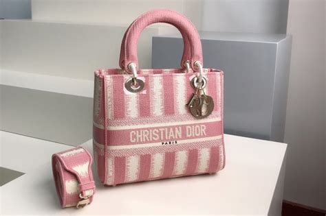 dior speedy bag pink|Medium Dior Or Lady D.